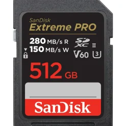 Discount 512GB Extreme PRO UHS-II SDXC Memory Card Memory Cards|Memory Cards