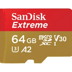 Clearance 64GB Extreme UHS-I microSDXC Memory Card with SD Adapter Memory Cards|Memory Cards