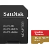 Fashion 512GB Extreme UHS-I microSDXC Memory Card with SD Adapter Memory Cards|Memory Cards