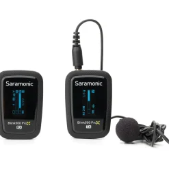 Sale Blink 500 ProX B1 Digital Camera-Mount Wireless Omni Lavalier Microphone System (Black, 2.4 GHz) Wireless Audio Systems
