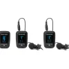 Best Blink 500 ProX B2 2-Person Digital Camera-Mount Wireless Omni Lavalier Microphone System (Black, 2.4 GHz) Wireless Audio Systems