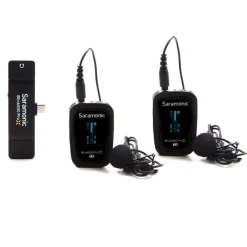 Fashion Blink 500 ProX B6 Two-Person Digital Wireless Lavalier Microphone System with USB-C Connector (2.4 GHz) Wireless Audio Systems