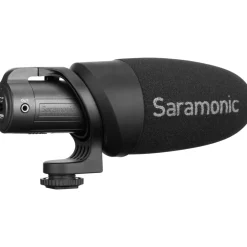 Hot CamMic+ Battery-Powered Camera-Mount Shotgun Microphone for DSLR Cameras and Smartphones Microphones