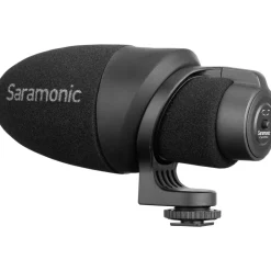 Outlet CamMic Camera-Mount Shotgun Microphone for DSLR Cameras and Smartphones Microphones