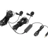 Sale LavMicro 2M Dual Omnidirectional Lavalier Microphone for DSLR Camera and Smartphone Microphones