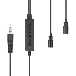 Sale LavMicro 2M Dual Omnidirectional Lavalier Microphone for DSLR Camera and Smartphone Microphones