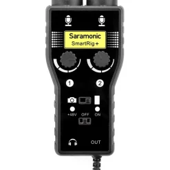 Clearance SmartRig+ 2-Channel XLR Microphone Audio Mixer Pro Audio Mixers
