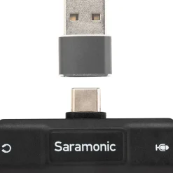 Discount SR-EA2U Audio Adapter with USB Type-C Connector Microphones Accessories