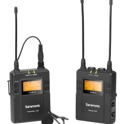 Online UWMIC9 RX9 + TX9, 96-Channel Digital UHF Wireless Lavalier Mic System (514 to 596 MHz) Microphones