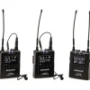 Best UWMIC9S KIT2 2-Person Camera-Mount Wireless Omni Lavalier Microphone System (514 to 596 MHz) Wireless Audio Systems