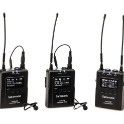 Best UWMIC9S KIT2 2-Person Camera-Mount Wireless Omni Lavalier Microphone System (514 to 596 MHz) Wireless Audio Systems