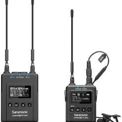 Best UWMIC9S Mini KIT1 Compact Camera-Mount Wireless Omni Lavalier Microphone System (514 to 596 MHz) Wireless Audio Systems