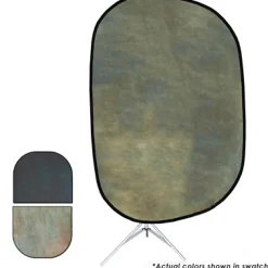 Hot 60" x 72" Collapsible Illuminator Background - Indigo Nights Collapsible Backgrounds