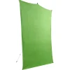 Sale 5 x 7 ft. Backdrop Extended Travel Kit (Chroma Green) Background Stands