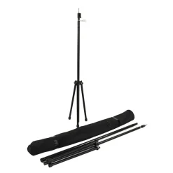 New Economy Background Support Stand with Black Backdrop Fabric Backgrounds