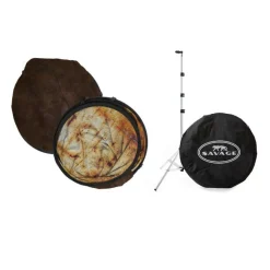 Online Industrial Collapsible Backdrop (Grunge/Brown) kit Collapsible Backgrounds