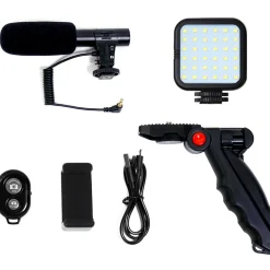 Outlet Mobile Vlogging Bundle Kit Microphones
