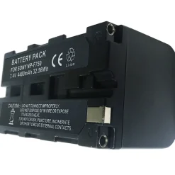 New 2-Pack of NP-F970 Lithium-Ion Batteries with Charger for LED Lights Portable Strobe Lighting