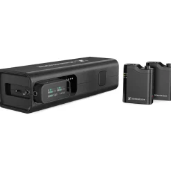Online Profile 2-Person Clip-On Wireless Audio System/Recorder for Camera & Smartphone (2.4 GHz) Wireless Audio Systems