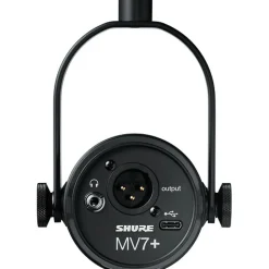 New MV7+ Podcast XLR/USB Microphone (Black) Microphones