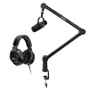 New MV7+ Podcast XLR/USB Microphone, Boom Arm and Headphones Bundle Microphones