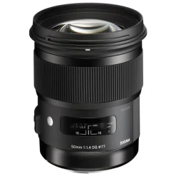 Hot 50mm f/1.4 DG HSM Art Lens for Nikon F Normal Lenses