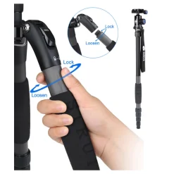 Discount A1205 Carbon Fiber Tripod with Y-11 Ball Head Tripod Kits