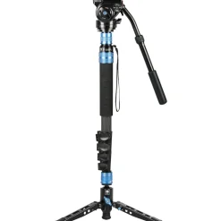 Clearance P-325FL Carbon Fiber Monopod with VH10X Head Monopods