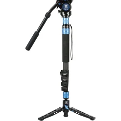 Clearance P-325FL Carbon Fiber Monopod with VH10X Head Monopods