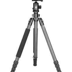 New R2204 Carbon Fiber Tripod with E-20 Ball Head Tripod Kits