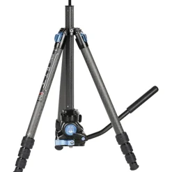 Sale ST124 4-Section Carbon Fiber Tripod & VA-5 X Fluid Head Kit Video Tripods & Supports