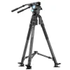Fashion SVS75 + SVH15 Pro Rapid Professional Video Carbon Fiber Tripod Kit Video Tripods & Supports