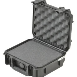Clearance 3I-0907-4-C Small Mil-Std Waterproof Case 4 in. Deep with Cubed Foam (Black) Hard Cases & Large Bags