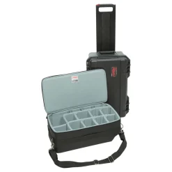 Best iSeries 2011-7 Case with Removable Zippered Divider Interior (Black) Hard Cases & Large Bags