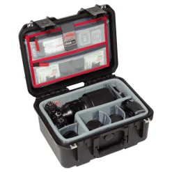 Sale iSeries 1309-6 Case with Photo Dividers and Lid Organizer (Black) Hard Cases & Large Bags