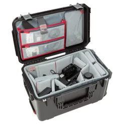 Outlet iSeries 2213-12 Case with Think Tank Designed Video Dividers and Lid Organizer (Black) Hard Cases & Large Bags
