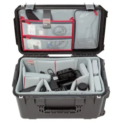 Outlet iSeries 2213-12 Case with Think Tank Designed Video Dividers and Lid Organizer (Black) Hard Cases & Large Bags