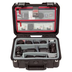 Fashion iSeries 1510-6 Case with Think Tank Designed Photo Dividers and Lid Organizer (Black) Hard Cases & Large Bags