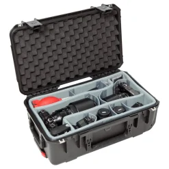 Clearance iSeries 2011-7 Case with Photo Dividers & Lid Foam (Black) Hard Cases & Large Bags