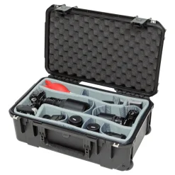 Clearance iSeries 2011-7 Case with Photo Dividers & Lid Foam (Black) Hard Cases & Large Bags