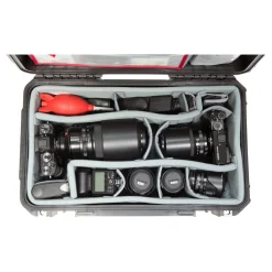 Clearance iSeries 2011-7 Case with Photo Dividers & Lid Foam (Black) Hard Cases & Large Bags