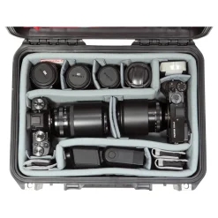Discount iSeries Case w/Think Tank Designed Photo Dividers & Lid Foam (Black) Hard Cases & Large Bags