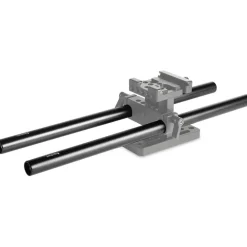 Outlet 12 in. 15mm Aluminum Rod (Pair, Black) Camera Support Accessories