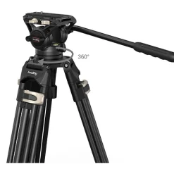 Clearance AD-01 Heavy-Duty Tripod with Fluid Head Video Tripods & Supports