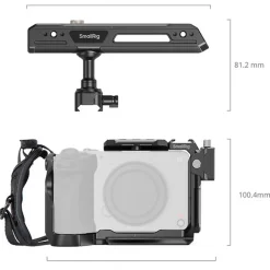 Clearance Basic Cage Kit with Rotating Top Handle for Sony FX2 Camera Support Systems