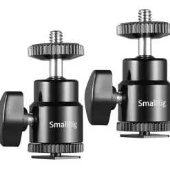 Clearance Camera Hot Shoe Mount with 1/4 in.-20 Screw Ball Head (2-Pack) Tripod Heads