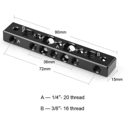 Sale Cheese Bar with 1/4 in.-20 & 3/8 in.-16 Screw Holes Camera Support Accessories