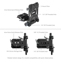 Fashion Compact V-Mount Battery Mounting System Camera Support Accessories