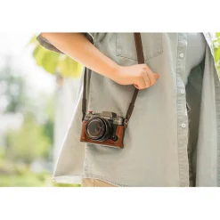 New Leather Half Case Kit for Fujifilm X-T50 (Brown) Camera Bags