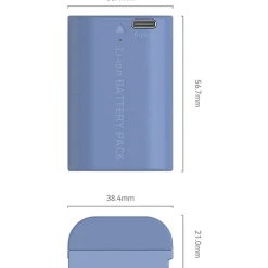 Outlet LP-E6NH USB-C Rechargeable Camera Battery Batteries & Adapters